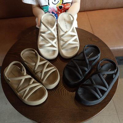 Versatile Platform Summer Sandals Women's Casual Roman Beach Shoes Feel New Super Fire Skirt 2025 with Shit Pregnant Women Step On