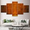 So many Autumn leaves 5 Piece Wall Art Canvas Print modern Poster Modular art painting for Living Room Home Decor