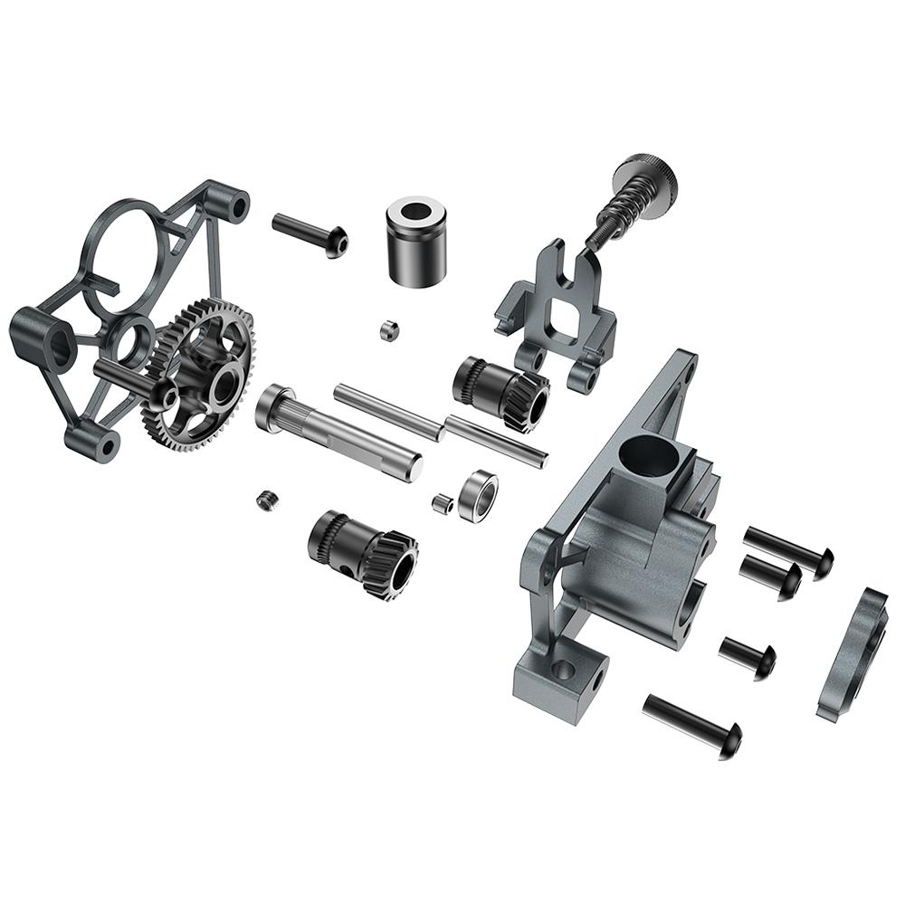 CNC All Metal Sherpa Mini Extruder with 36 Moons Motor High Temperature Resistance Light Weight Kit  with Helical Gear