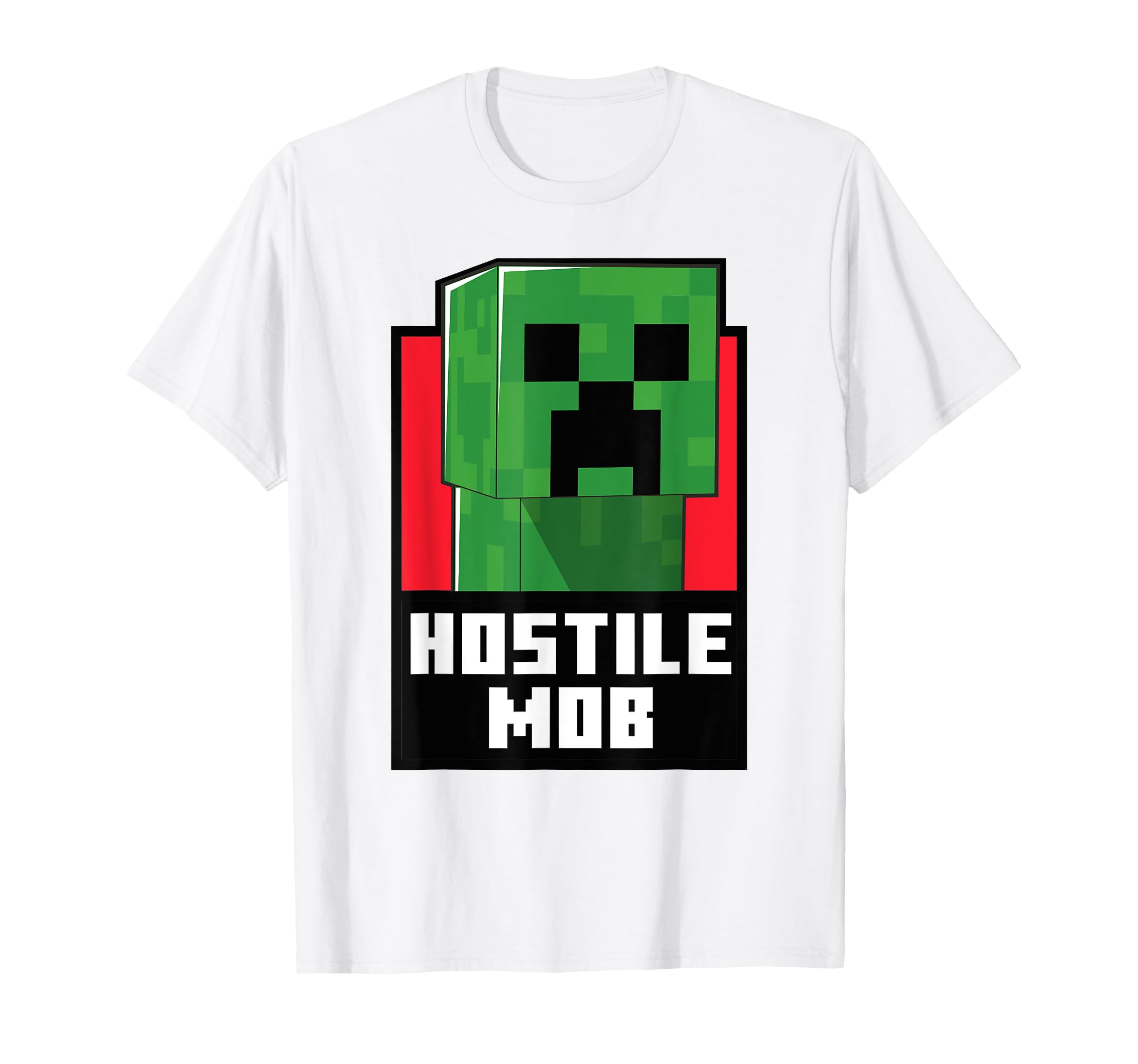 

Minecraft Creeper Hostile Mob Poster T-Shirt