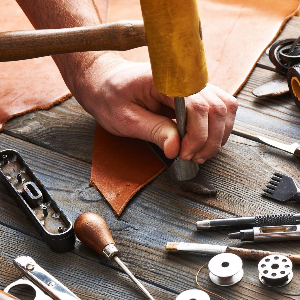 MultiSize Alloy Steel Punching Rod Set Punching Drill For Precise Hole Cutting In Leather Crafting And DIY Projects