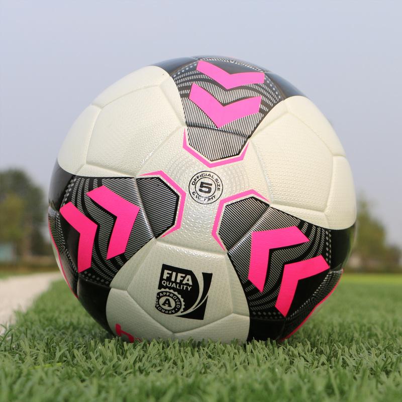 Coppa America No. 5 Palloni da Calcio Antiesplosione e Resistenti all'Usura in PU Termosaldati Senza Cuciture per Adulti Studenti Gioco Allenamento