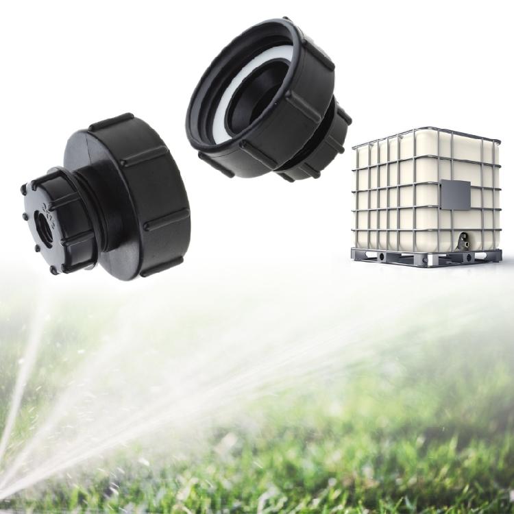 IBC Adapter S100x8 Coarse Thread to Reduce S60x6 IBC Cap IBC Garden Tank Male
