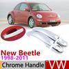 Für Volkswagen VW New Beetle 1998 ~ 2011 Chrom Türgriffabdeckung Autozubehör Aufkleber Zierset 1999 2001 2003 2005 2007 2010