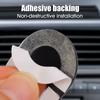 Car Water Cup Limiter Drink Bottle Water Cup Anti-slip Protective Pad Silicone Self-adhesive Limit Shock Absorber Auto Parts