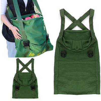 Portable Fruits Picking Bag Large Capacity Foldable Foraging Apron Large Harvesting Pouch  Orchard