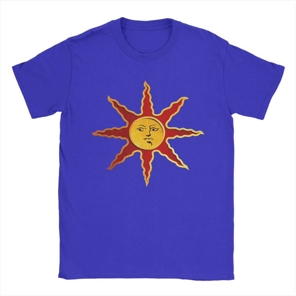Das Sun Men T-Shirt Kreatives T-Shirt Kurzarm Rundhals T-Shirts Baumwolle Klassische Kleidung