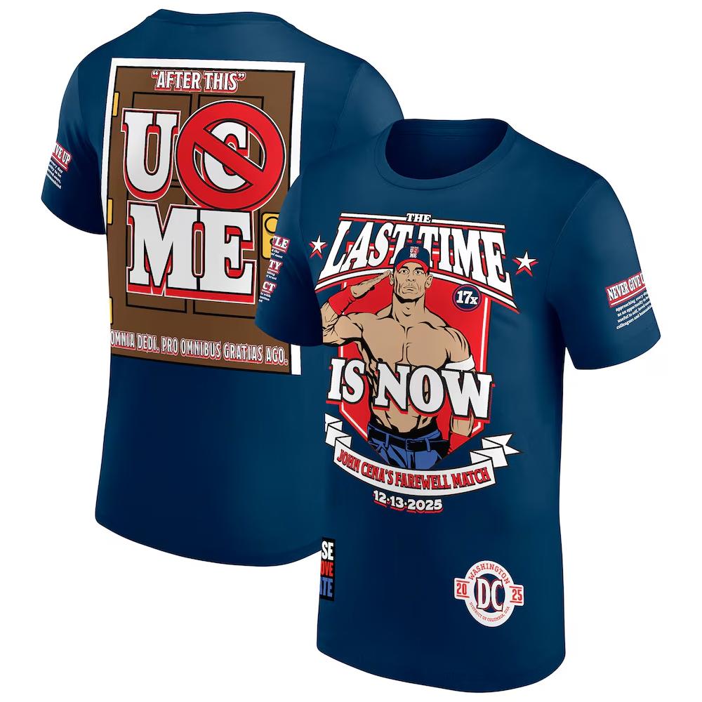 

Men s Cena Farewell Tour T-shirt 3D Printed Outdoor Sports Short Sleeved Top Daily Casual and Comfortable O-neck Clothing XXXL