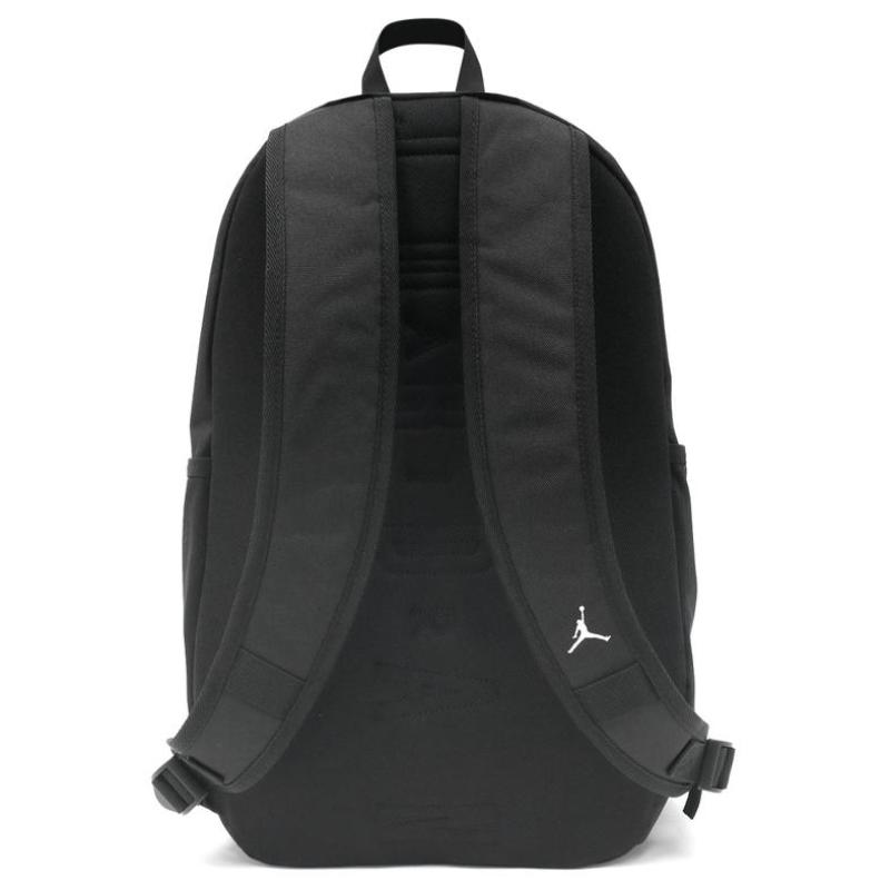Jordan Polyester Backpack Medium Size Unisex Black & Red Jordan JD2323008GS-001