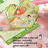 3Pcs Visual Stacking Miniature Landscape Sticker Collection DIY Cabin Scene Sticker  Children Gift