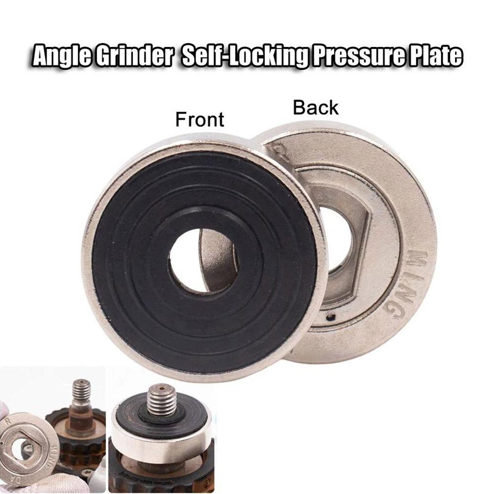 Durable Grinder Clamping Tool Rust-proof Grinder Flange Nut Accessories Grinder Pressing Plate