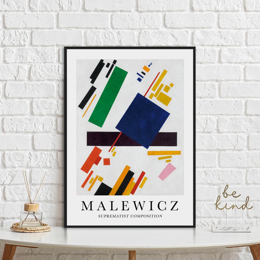 Poster Malevich Abstraction Painting