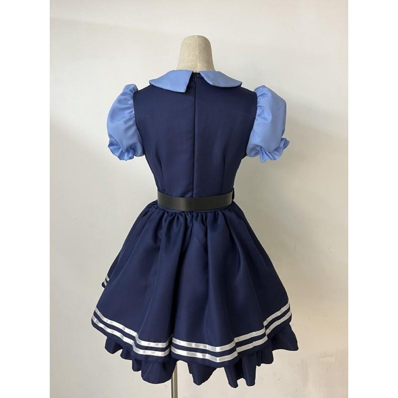 Adorable Zootopia Officer Judy Hopps Cosplay Costume For Halloween And Performances