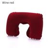 U Shaped Outdoor Accessories Inflatable Comfortable Inflatable Pillow Folding Neck Travel Pillows CDN