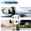 6PCS Car Cute Cat Decorations, Fun Car Rear View Mirror Ornaments, Cat Figurines Set Dashboard Decorations, Universal Auto Interior Accessories for