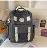 Schoolbag Korean Version Ins Backpack College Style Schoolbag Cute and Lightweight Travel Versatile Backpack Travel Large Capacity Schoolbag