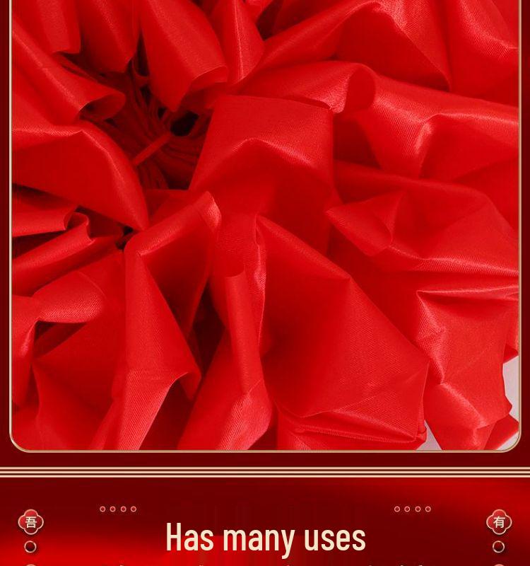 Large Red Hydrangea Wedding Decoration Set for Stairs and Rooms