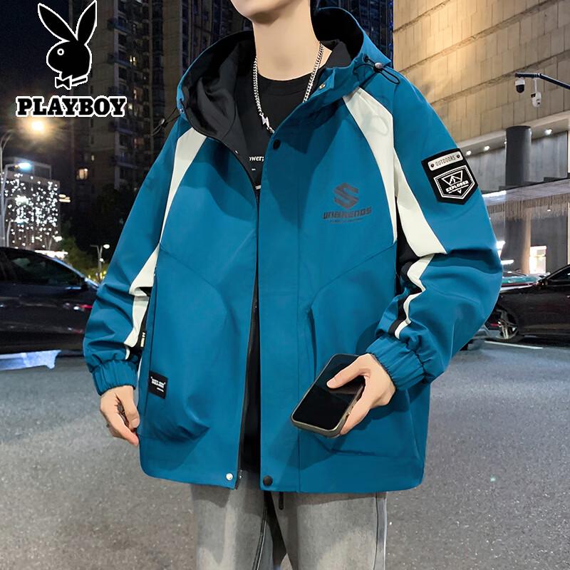 

Мужская рабочая куртка с капюшоном PLAYBOY XL