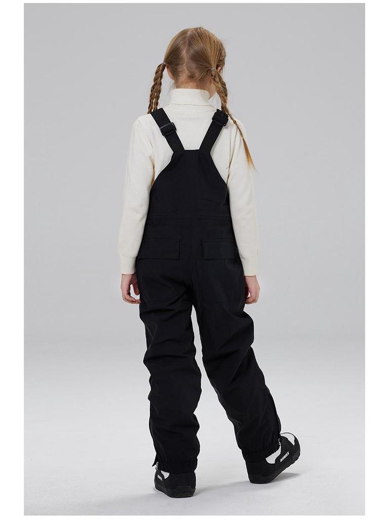 Kids' Snowproof Ski Bib Pants: Warm, Thick, and Perfect for Winter Sports