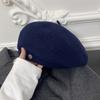 Autumn and Winter Hat Wool Beret Women's Winter Face Small Versatile Painter Hat High-end Hat