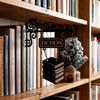 Decoratieve Metalen Boekverdeler Lichtgewicht Boek Scheidingsbord Boekensteun Hangend Bord Boekenplank