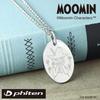 [Shinjuku Gin No Kura] Moomin X Phiten Snufkin Little My Reversible Necklace for Women, Stainless Steel, Official Character Merchandise