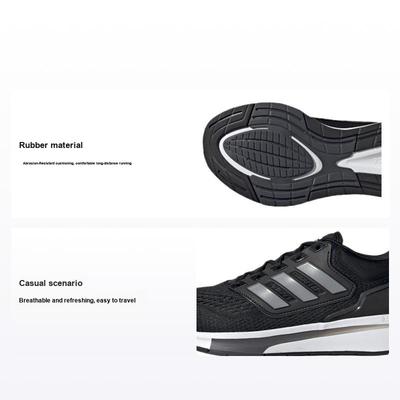 Adidași pentru bărbați EQ21 Run Black Iron Metallic Core-Black Carbon H00512