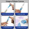 Magical Water Canvas, Magic Water Painting Pad, Children'S Drawing, Repeated Graffiti, Water Painting Carpet Toy