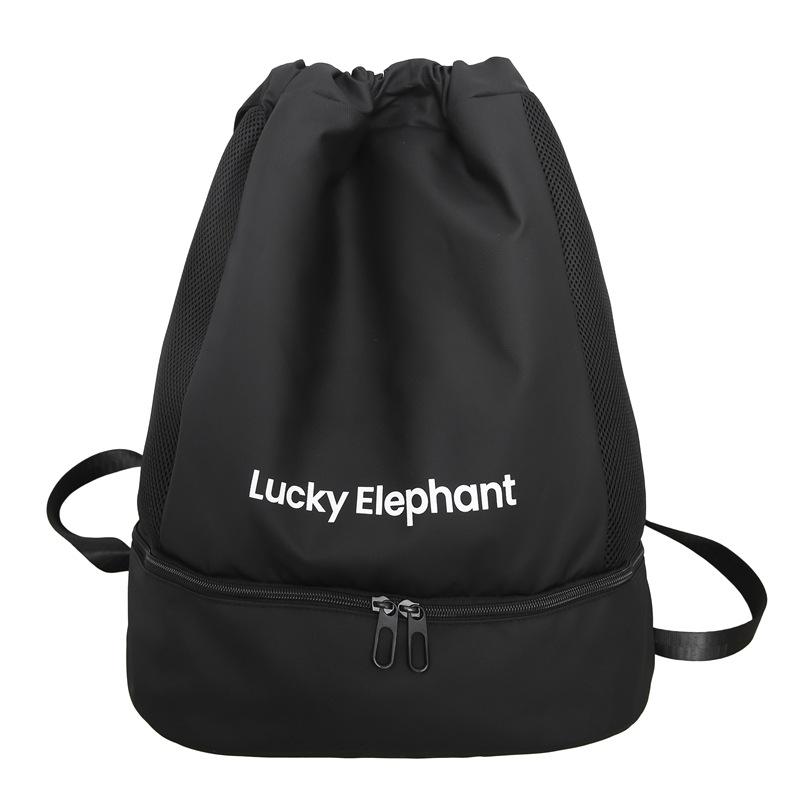 Dry and Wet Separate Gym Bag Women's Separation Shoes Bags Sports Swimming Yoga Bag Outdoor Lightweight Backpack