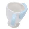 300ml Bow Coffee Mug Cute 3D Bow Tie Ceramic Coffee Mug High Temperature Resistance for Hot Cold Drinks