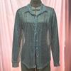 Loose Long Sleeved Fashionable Party Costumes Cardigan Top with Sparkling Sequins Women's Blouses & Shirts