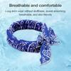 Cooling Bandana for Dogs Instant Breathable Collar Ice Dog Pet Bandana Scarf Wrap for Puppy Kitten Small Medium Large Breeds