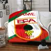 Custom Name Portugal's National Emblem blanket for Couch & Bed, Plush Cozy Fuzzy Blanket Super Soft & Warm Blankets for Fall and Winter. 0908280