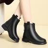 Fashion AIYUQI Women Winter Boots Genuine Leather 2025 New Natural Wool Warm Women Snow Boots Casual Round Toe Women Fashion Booties