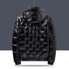 Men's Mid-length Cotton Jacket Coat Farewell Down Jacket Plus Velvet Thick Coat