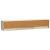 TV Cabinet in Sonoma Oak 147 x 34.5 x 27 cm Particleboard