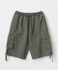 TAKEASY Vintage Washed Cotton Cargo Pants (Khaki)