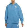 Jordan Flight Sweatshirts Women's Blue Hooded Thickened Regular DQ4604-469