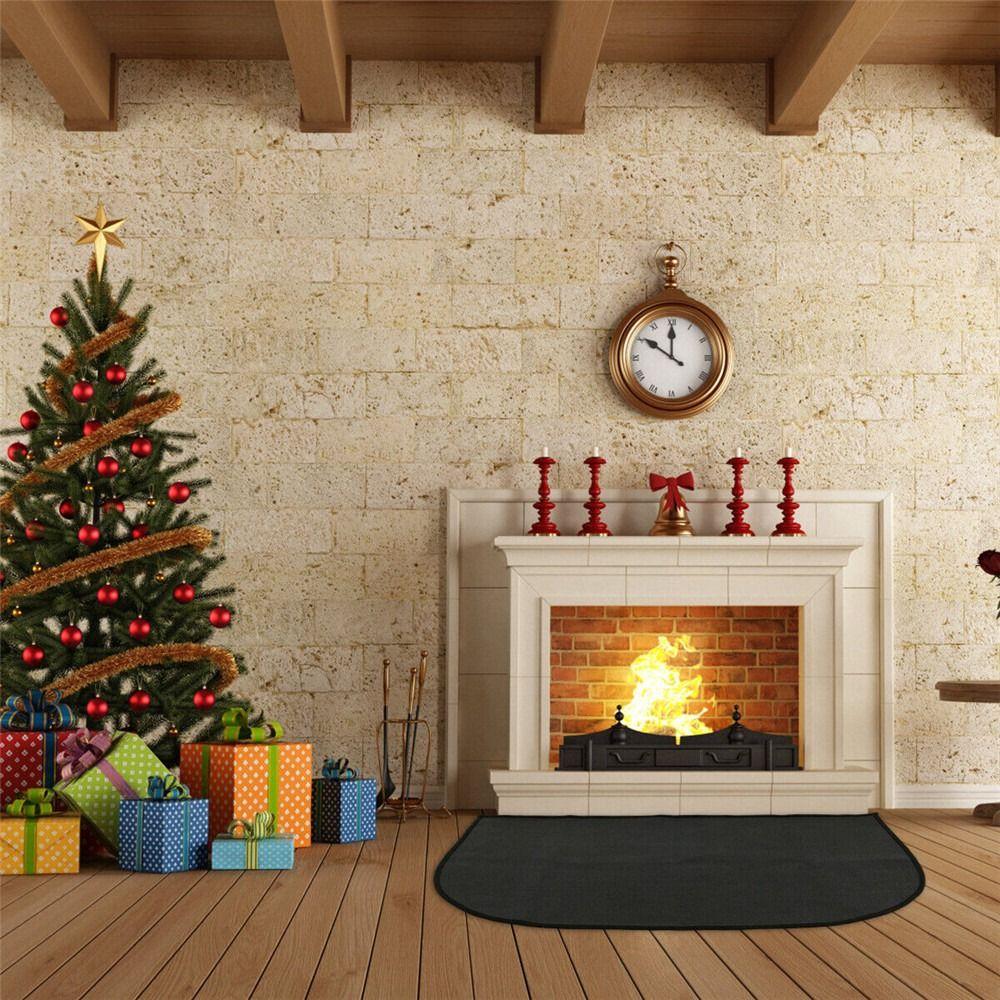 Home Area Rug Heat insulation Fireproof Mat Floor Protection Fireplace Mat Fire Resistant Mat