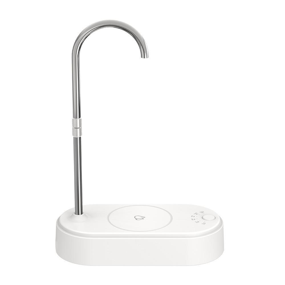 

Rotatable Electric Water Gallon Pump USB Charging Automatic Water Dispenser Dormitory белый