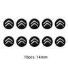 14mm Sticker Car Remote Key Emblem Badge Radio Button Sticker for Citroen C1 C4 C3 C5 C8 DS3 DS5 DS4 Berlingo Picasso Xsara aos123
