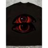 Eye Print Pattern Trend Versatile Men's T Shirt Summer New Casual Original Style Unisex T Shirt