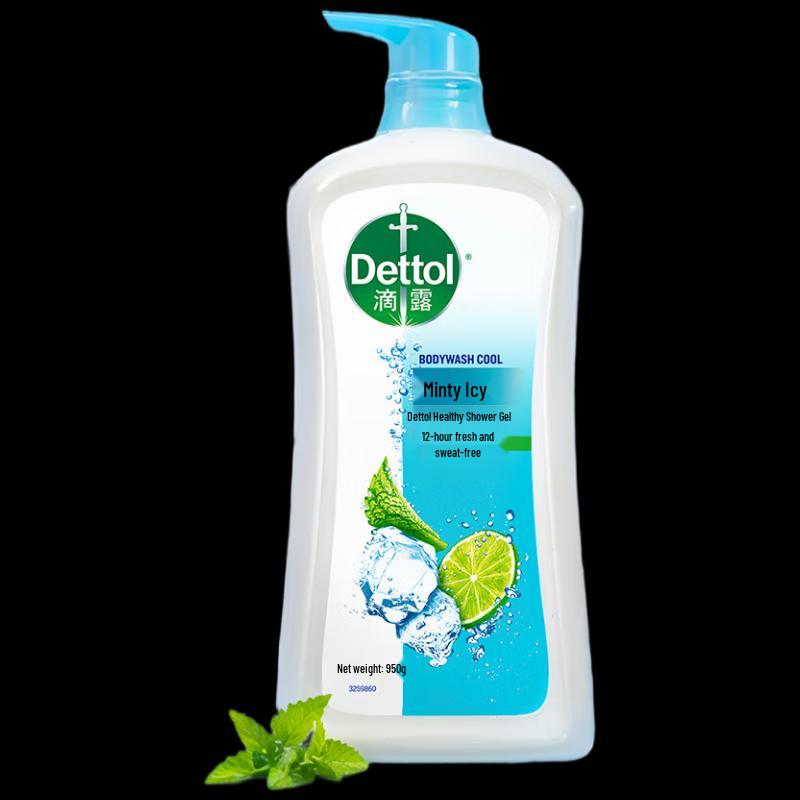 Dettol Moisturizing Mint Cool Shower Gel
