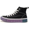 Logo Lightweight High-Top Skate Shoes Unisex Sneakers Black K0AW5VS50D-990