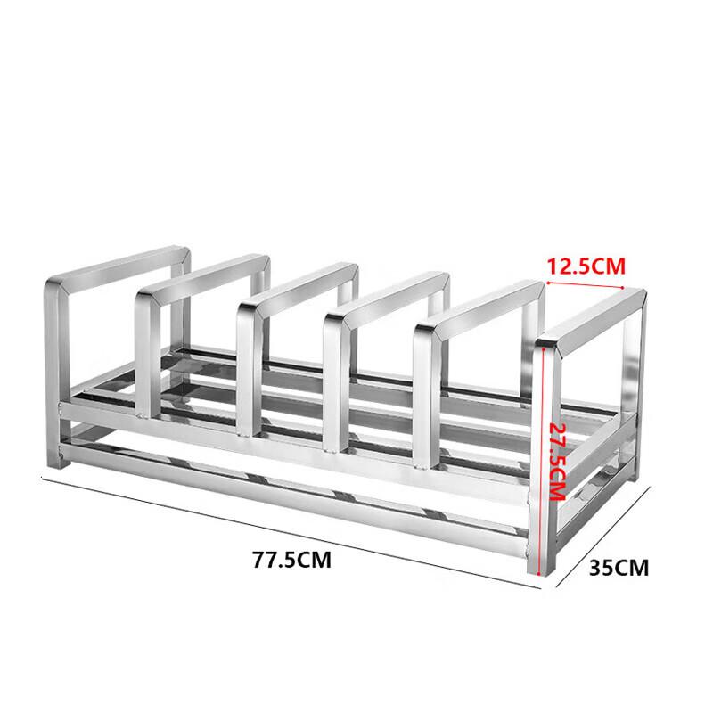 Xiyao Stainless Steel Cutting Board and Knife Holder