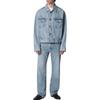 Fear of God Essentials Classic Denim Jacket Classic Blue Unisex Outerwear 202SP264431F