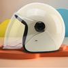 Motorcycle Helmet Men Woman Electric Riding Lens Helmet Four Seasons Comfortable Ventilation Adjustable Safety Helmet