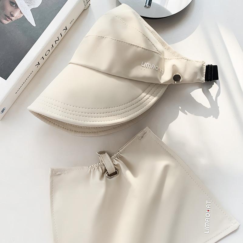 Zhao Ruth upgraded version of the same empty top bucket hat women's summer UV protection sunshade sunscreen hat neck sun hat