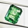 Natural Green Emerald Loose Gemstone 9.55 Ct with Emerald Cut for Jewelry Making and Gem Collections