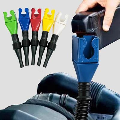 Εύκαμπτο εργαλείο αποστράγγισης χωνί κουμπώματος χοάνη ανεφοδιασμού μοτοσυκλετών αυτοκινήτου